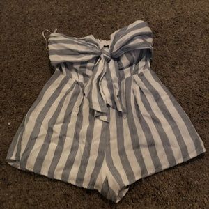 Stripe romper